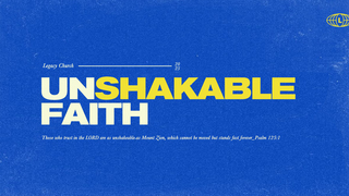 Unshakable Faith episode artwork