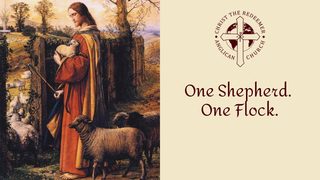 One Shepherd. One Flock. One Shepherd. One Flock.