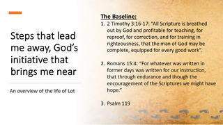 (Audio) Steps that lead me away, God’s initiative that brings me near An overview of the life of Lot episode artwork