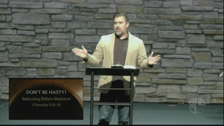 Selecting Elders Matters