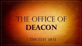 The office of Deacon