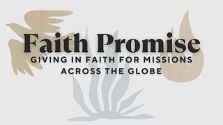 Faith Promise Sunday